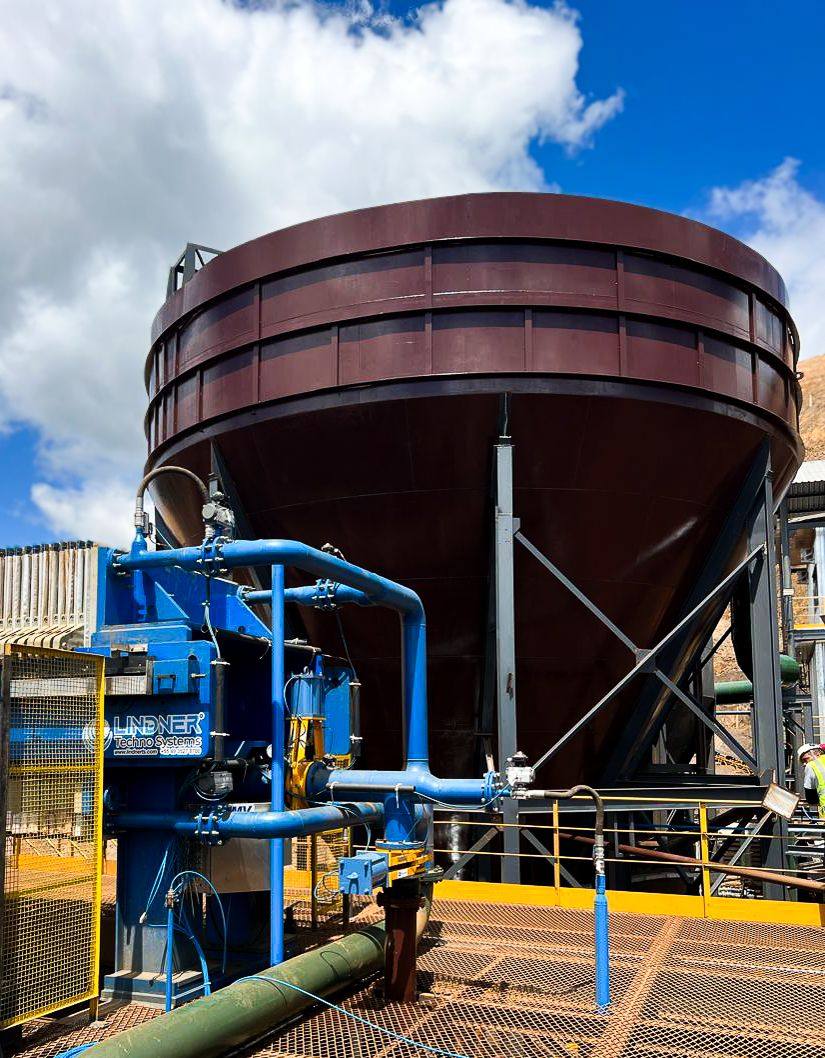 Espessador Deep Cone — Lindner Techno Systems